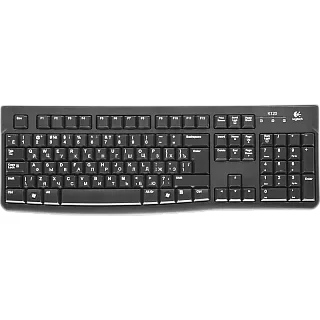 Комплект клавиатура и мышь Logitech + Desktop MK120, проводное подключение, USB-A, чёрный