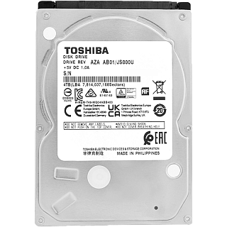 Жёсткий диск восстановленный Toshiba 4 ТБ 2,5″, 5400 об/мин, кэш 128 МБ, для ПК и ноутбуков