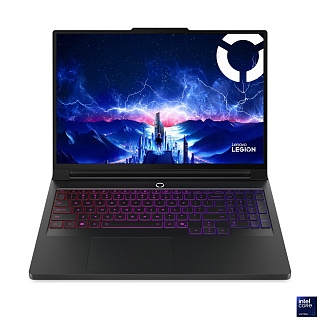 Ноутбук Lenovo Legion Pro 7 16IAX10H 83F50025RK Eclipse Black, 16" WQXGA OLED 240Hz, Intel Core Ultra 9 275HX, NVIDIA GeForce RTX 5080 16GB GDDR7, 32GB CSODIMM DDR5-6400, SSD 1TB PCIe 5.0x4 NVMe, NO OS, RGB-GAME-КЛАВИАТУРА RU/US, гарантия 1 год