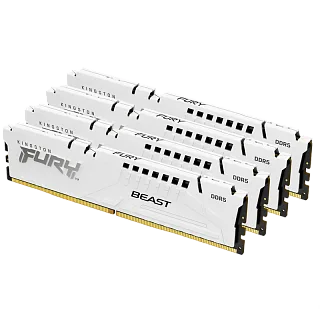 Оперативная память Kingston KF552C40BWK4-128, 128 ГБ (4x32 ГБ), DDR5, 5200 МГц, DIMM, PC5-41600, CL40