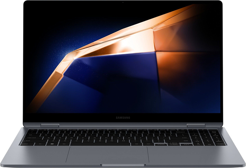 Ноутбук Samsung Galaxy Book4 360 15.6" Gray + стилус S Pen NP750QGK-LG1IN, Intel® Core™ 5 120U, 16GB LPDDR5, 15,6” Full HD Vivid Super AMOLED Touchscreen, SSD 512GB NVMe, WINDOWS 11 HOME, КЛАВИАТУРА RU/US, гарантия 1 год, фото 3