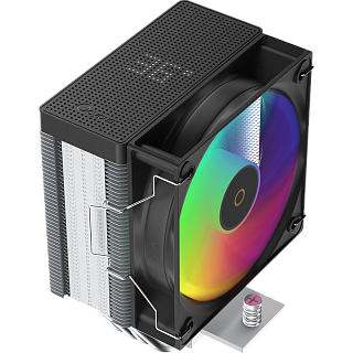 Кулер для процессора Ocypus Gamma A40 BK ARGB Digital, AM5, вентилятор 100 мм, шум 29.5 дБА