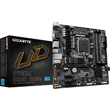 Материнская плата Gigabyte INTEL B760 s1700, LGA1700, mATX, DDR4, B760MDS3HDDR4