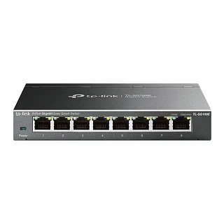 Коммутатор TP-Link TL-SG108E Easy Smart настольный, 8 портов 1 Гбит/с RJ-45, для дома и небольшого офиса