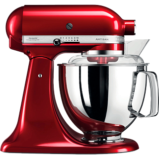 Планетарный миксер KitchenAid Artisan 5KSM175PSECA, чаши 4,8 и 3 л, 300 Вт, карамельное яблоко