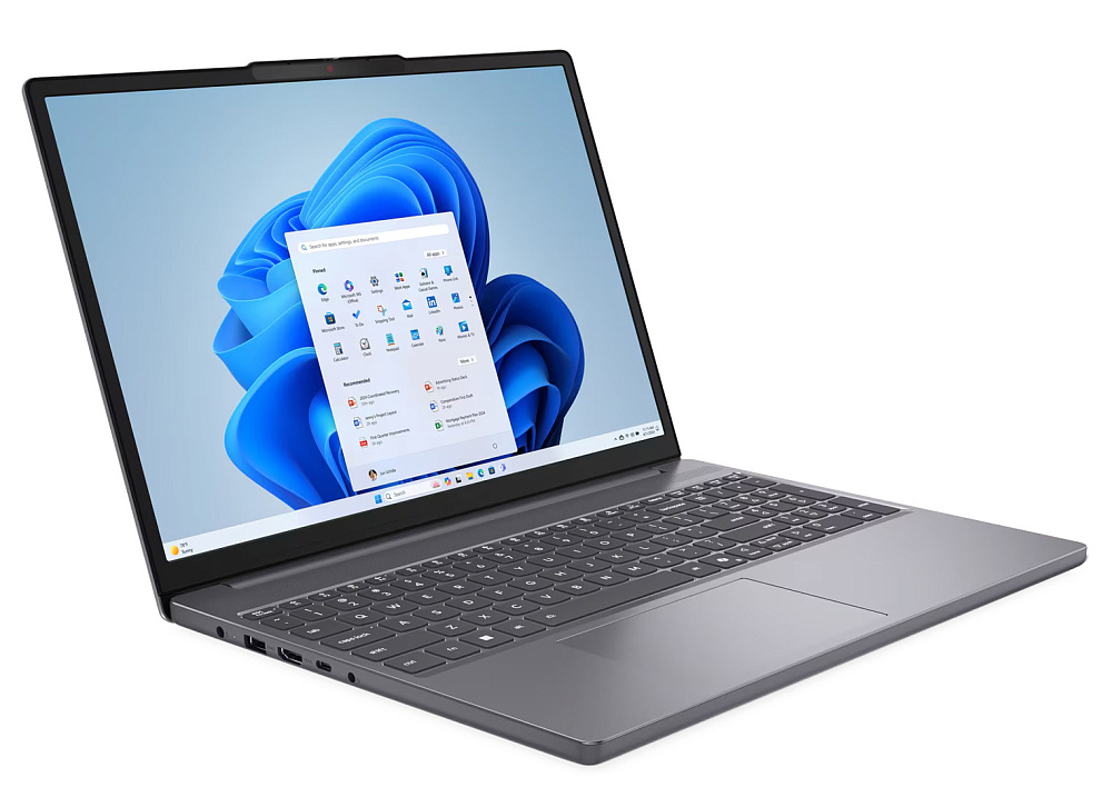 Ноутбук Lenovo IdeaPad Slim 3 15IRH10 83K1002VRK, Luna Grey, 15.3" WUXGA IPS, Intel® Core™ i5-13420H, Intel® UHD Graphics, 16 ГБ DDR5-4800, SSD 512GB, WINDOWS 11 PRO, КЛАВИАТУРА RU/US, гарантия 1 год, фото 5