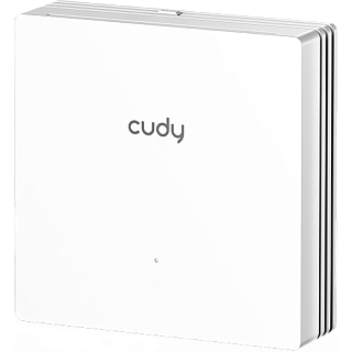 Настенная точка доступа Cudy AP1300E Wall, AC1200, 2 порта 1 Гбит/с, PoE 802.3af, Cudy Mesh