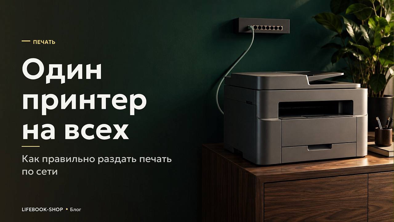 Один принтер на всех: как правильно раздать печать по сети