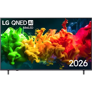 Телевизор ЖК 65'' LG/ 65", Ultra HD, QNED MiniLED, Dynamic QNED Color, Direct Led, Smart TV (WebOS 26), Wi-Fi 5, DVB-T2/C/S2, MR, 60Hz Native, 2.0ch (20W), 3хHDMI, 1хUSB, 2 Pole, синяя сажа, 2026