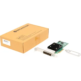 HBA-адаптер Broadcom LSI 9500-16e, PCIe 4.0 x8, 16 внешних портов Tri-Mode SAS/SATA/NVMe 12G