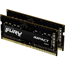 Оперативная память Kingston FURY Impact, 32 ГБ DDR4, 3200 MT/s, CL20, SODIMM, Kit of 2, OEM