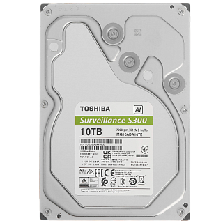 Жёсткий диск Toshiba SATA3, 10 ТБ, системы видеонаблюдения, 7200 об/мин