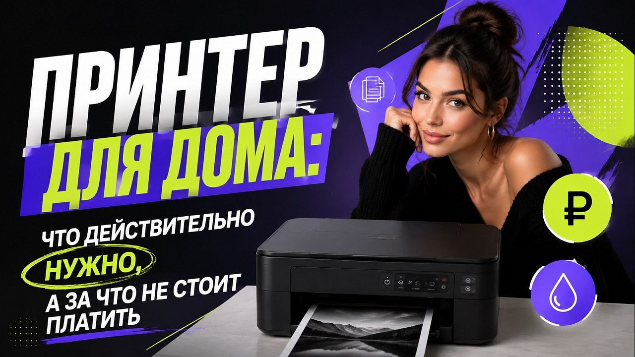 Принтер для дома: что действительно нужно, а за что не стоит платить