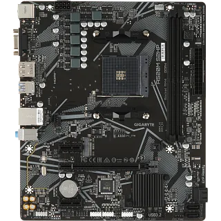 Материнская плата Gigabyte A520M S2HP, AM4, AMD A520, Micro-ATX, DDR4