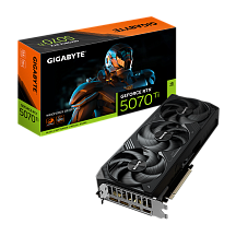 Видеокарта Gigabyte GV-N507TWF3OC-16GD, NVIDIA GeForce RTX 5070 Ti, 16 ГБ видеопамяти, GDDR7