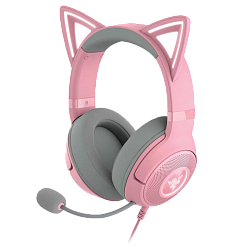 Гарнитура Razer Kraken Kitty V2 Quartz Ed., розовый