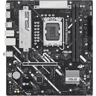 Материнская плата ASUS PRIME B860M-K, LGA1851, Intel B860, Micro-ATX, DDR5