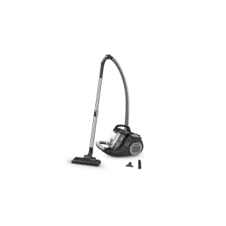 Пылесос Tefal TW2925EA, уборка сухая, контейнер, чёрный, проводное подключение