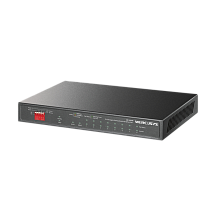 Коммутатор Mercusys MS110GMP неуправляемый, 10 портов 1 Гбит/с, 8 портов PoE+, 110 Вт
