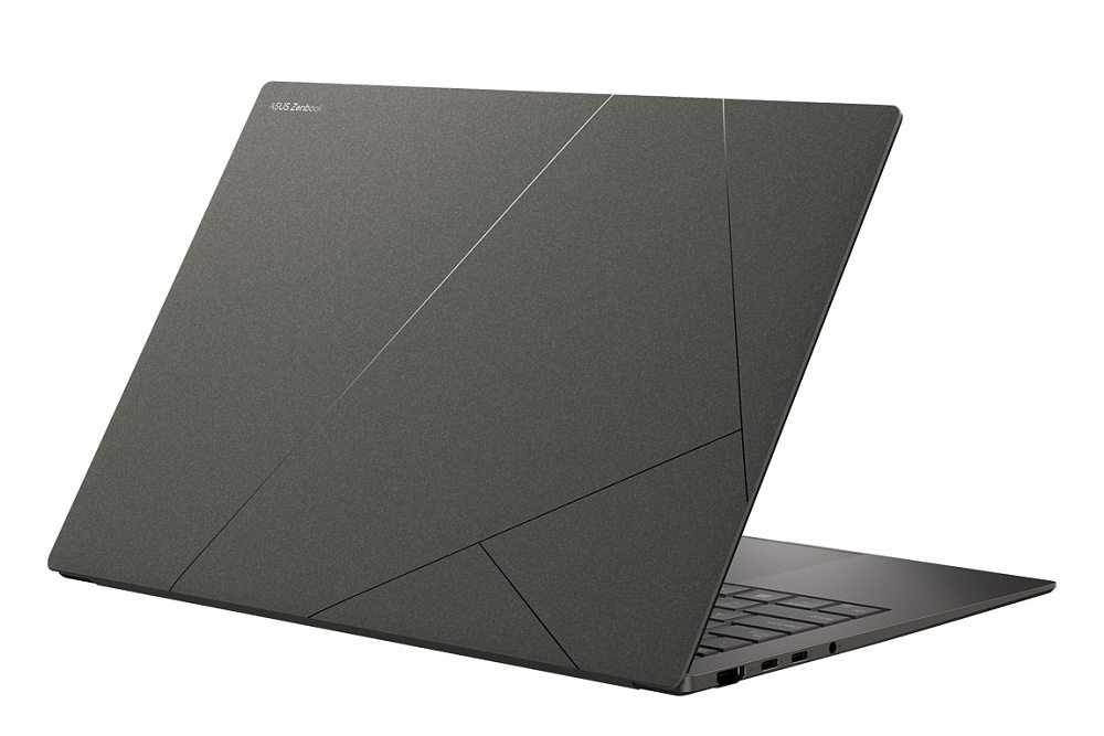 Ноутбук ASUS Zenbook S 14 OLED Zumaia Gray UX5406SA-PV055W (90NB14F1-M002C0), Intel Core Ultra 7 258V, 32GB LPDDR5X,  Intel Arc Graphics 140V, 14" 3K OLED 120Hz, 2 TB SSD PCIe GEN4, WINDOWS 11 HOME, КЛАВИАТУРА RU/US, гарантия 1 год, ЧЕХОЛ В ПОДАРОК!, фото 3