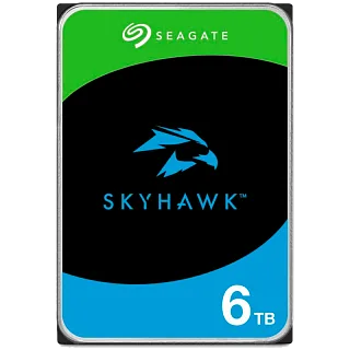 Жёсткий диск Seagate SkyHawk 6 ТБ 3,5″, 5400 об/мин, кэш 256 МБ, для видеонаблюдения