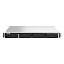 Сетевое хранилище QNAP TS-464U-RP-8G, Intel Celeron N5105/N5095, 8 ГБ DDR4, rackmount 1U, 2 PSU