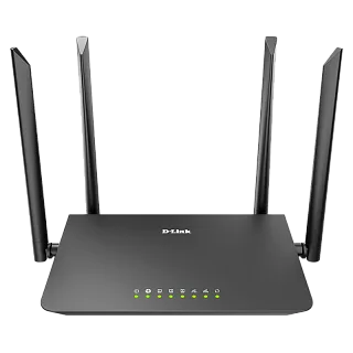 Wi-Fi роутер AC1200 Wi-Fi Router, 100Base-TX WAN, 3x100Base-TX LAN, 4x5dBi external antennas (D-Link DIR-820/RU/A1A)