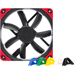 Кулер для корпуса Noctua NF-S12A PWM chromax.black.swap, 120x120x25 мм, 4-pin PWM, черный