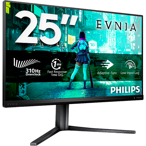 Монитор Philips 25M2N3200U 24,5 16:9 Fast IPS 1920x1200 300Hz (OC 310Hz) 1ms 400cd 2xHDMI 1xDP HAS 130mm Internal Dark Grey 100x100/ Philips 25M2N3200U 24,5 16:9 Fast IPS 1920x1200 300Hz (OC 310Hz) 1ms 400cd 2xHDMI 1xDP HAS 130mm Internal Dark Grey 100x10