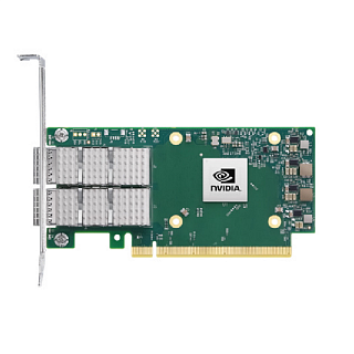 Сетевая карта Mellanox ConnectX-6 Dx MCX623106AC-CDAT, 2 порта QSFP56 100 Гбит/с, шифрование