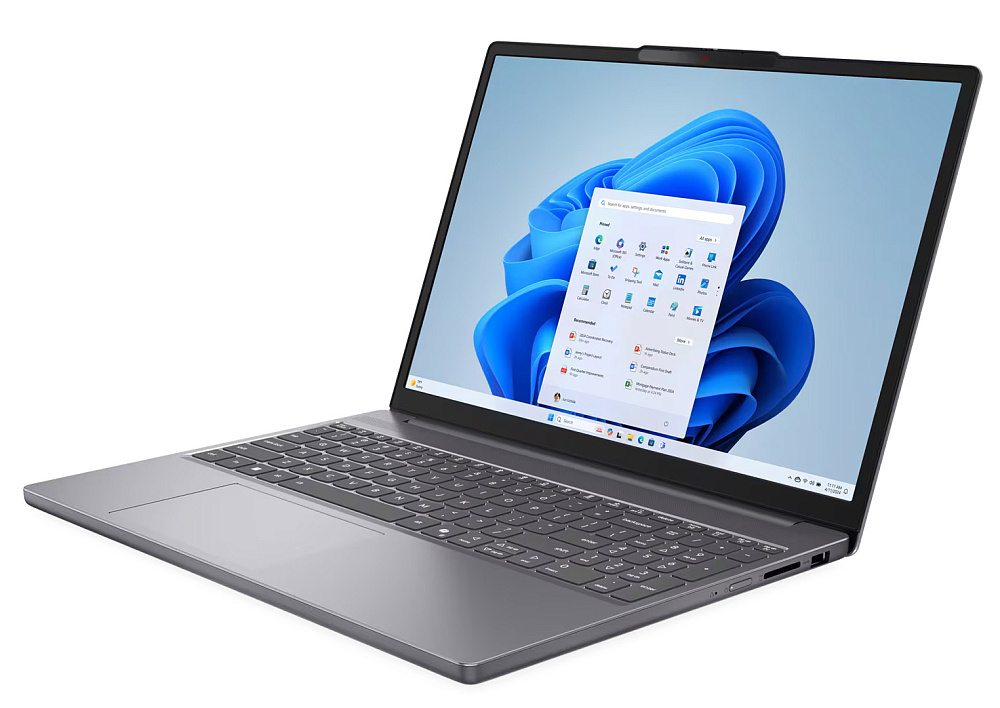 Ноутбук Lenovo IdeaPad Slim 3 15IRH10 83K1002VRK, Luna Grey, 15.3" WUXGA IPS, Intel® Core™ i5-13420H, Intel® UHD Graphics, 16 ГБ DDR5-4800, SSD 512GB, WINDOWS 11 PRO, КЛАВИАТУРА RU/US, гарантия 1 год, фото 4