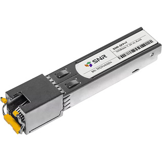 Трансивер SNR-SFP+T SFP+ 10 Гбит/с, медный, RJ45, до 20 м