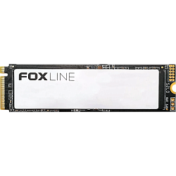 Твердотельный накопитель Foxline SSD X5STE, 256GB, M.2(22x80mm), NVMe, PCIe 3.0 x4, 3D TLC, R/W 1700/1300MB/s, IOPs 220 000/250 000, TBW 100, DWPD 0.5 (2 года) (FL256M80ESM263X5STE)