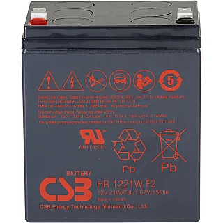 Батарея для ИБП CSB HR1221W F2, 12 В, 5 Ач