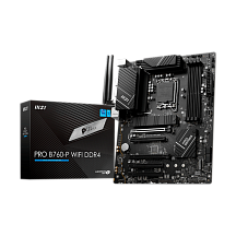 Материнская плата MSI INTEL B760 s1700, LGA1700, ATX, DDR4, DIMM, 128 ГБ ОЗУ