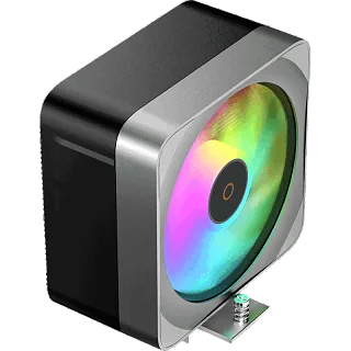 Кулер для процессора Ocypus Delta A40 EX BK ARGB, AM5, до 200 Вт, вентилятор 120 мм