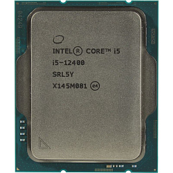 Процессор APU LGA1700 Intel Core i5-12400 (Alder Lake, 6C/12T, 2.5/4.4GHz, 18MB, 65/117W, UHD Graphics 730) OEM (analog CM8071504650608)