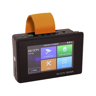 Монитор-тестер Tezter TIP-H-4 наручный, для систем AHD, CVI, TVI, CVBS и IP-видеонаблюдения