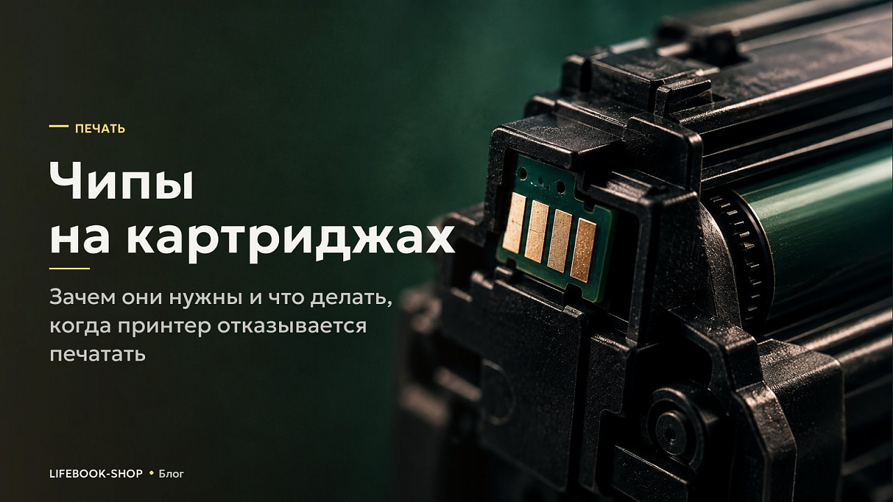 Чипы на картриджах: зачем они нужны и что делать, когда принтер отказывается печатать