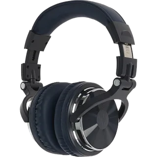 Гарнитура Oneodio Studio Pro 10, проводное подключение, Jack, Mini-jack, полноразмерные, тёмно-синий