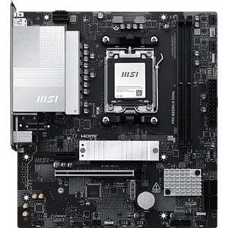 Материнская плата MSI PRO B850M-B GEN4, AM5, AMD B850, Micro-ATX, DDR5