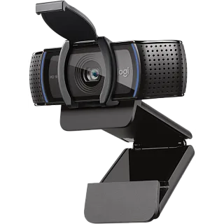 Веб-камера Logitech C920S Pro HD Webcam, 1920х1080, 30 к/с, фокус автоматический, угол обзора 78 °