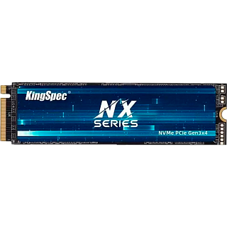 Твердотельный накопитель Kingspec SSD NX-512 2280, 512 ГБ, 3D TLC, чтение 3400 МБ/с, 500 ТБ