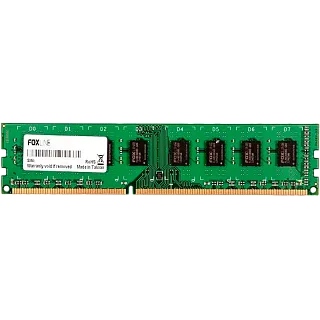 Оперативная память Foxline DIMM FL3200D4U22-4G, 4 ГБ, DDR4, 3200 МГц, PC4-25600, CL22