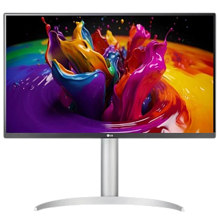 Монитор LG UltraFine 27UP850K-W 27''/ LG UltraFine 27UP850K-W 27'' 3840x2160, IPS, 178x178, 400nit, 60Hz, 5ms, 2HDMI/DP, 1USB-C, 2USB-A, Audio out, 2x5W, LTP, ExtPWR, 100x100VESA, Белый/Серебристый, 1y