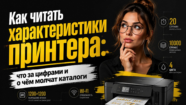 Как читать характеристики принтера: что за цифрами и о чём молчат каталоги