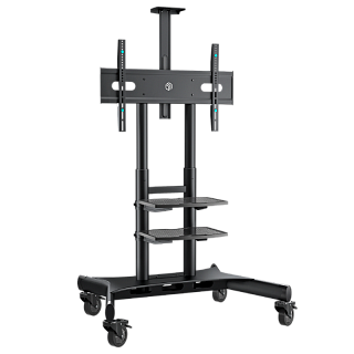 Мобильная стойка Onkron TS1881BLACK, крепление стойка, до 86 ″, нагрузка до 90.9 кг