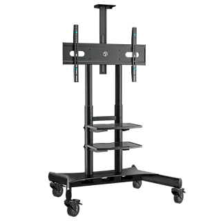 Мобильная стойка Onkron TS1881BLACK, крепление стойка, до 86 ″, нагрузка до 90.9 кг