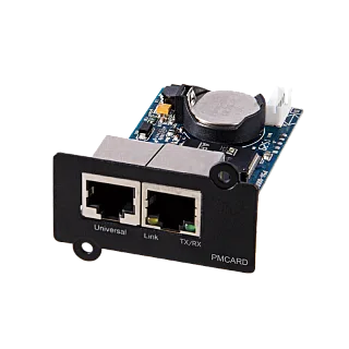 SNMP-карта CBR PMC-01R для ИБП, Ethernet, 2 порта RJ-45, русский интерфейс