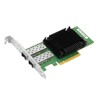 Сетевая карта LR-Link LRES1160PF-2SFP28, 2 порта SFP28 25 Гбит/с, PCIe 4.0 x8, ConnectX-6